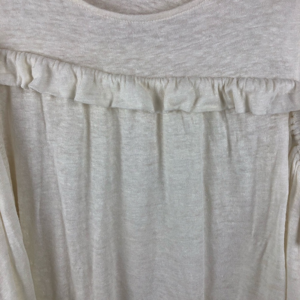 ANTHROPOLOGY Meadow Rue Cold Shoulder Swing Top - Picture 7 of 13